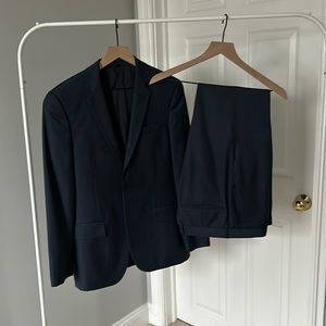 J Crew Thompson suit in navy